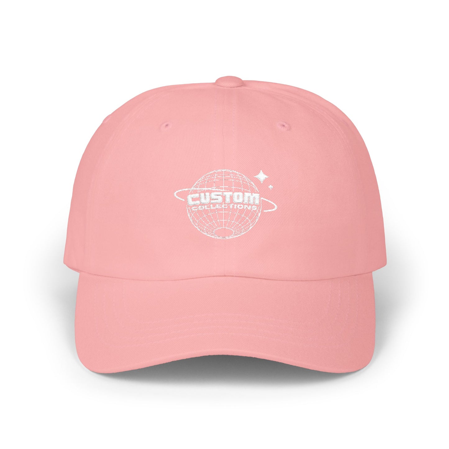 Classic Dad Cap with Custom Planet Design