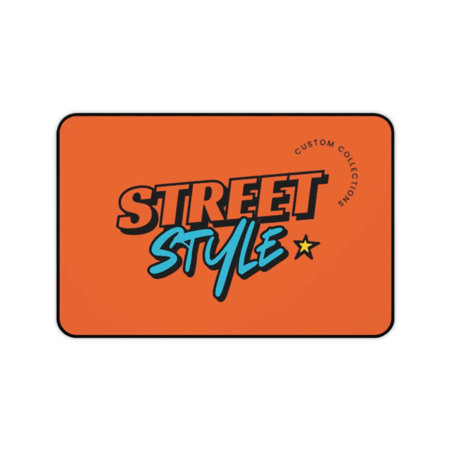 Stylish Desk Mat - Street Style, Office Decor, Gaming Accessories, Student Supplies, Gift for Creatives, Custom Workspace