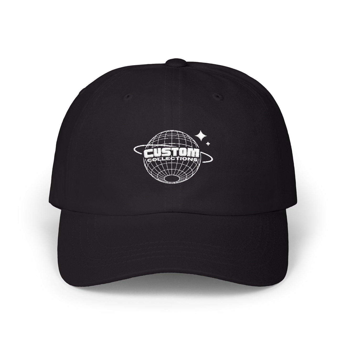 Classic Dad Cap with Custom Planet Design
