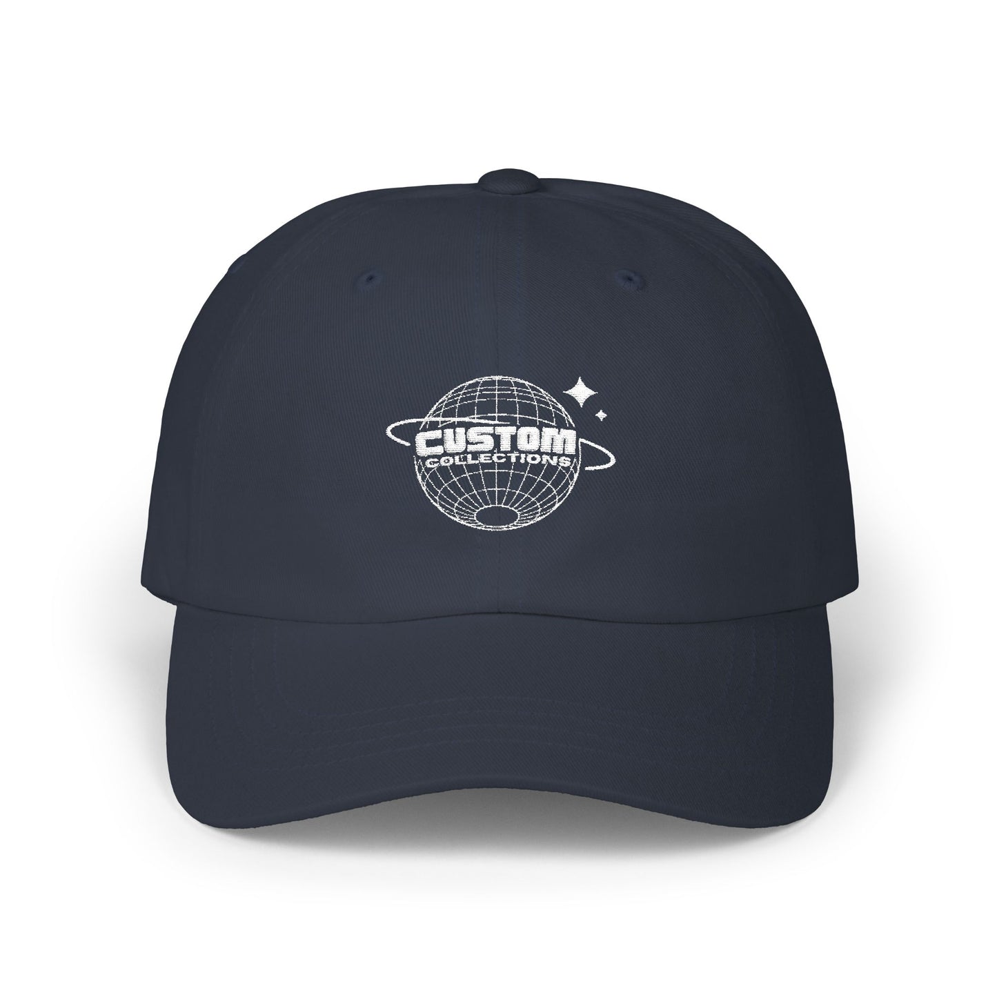 Classic Dad Cap with Custom Planet Design