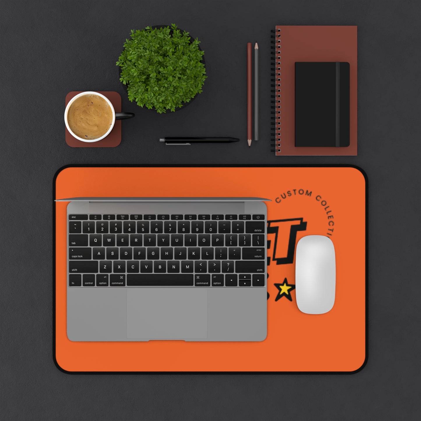 Stylish Desk Mat - Street Style, Office Decor, Gaming Accessories, Student Supplies, Gift for Creatives, Custom Workspace