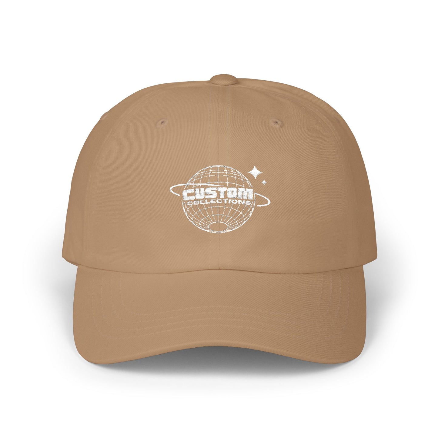 Classic Dad Cap with Custom Planet Design