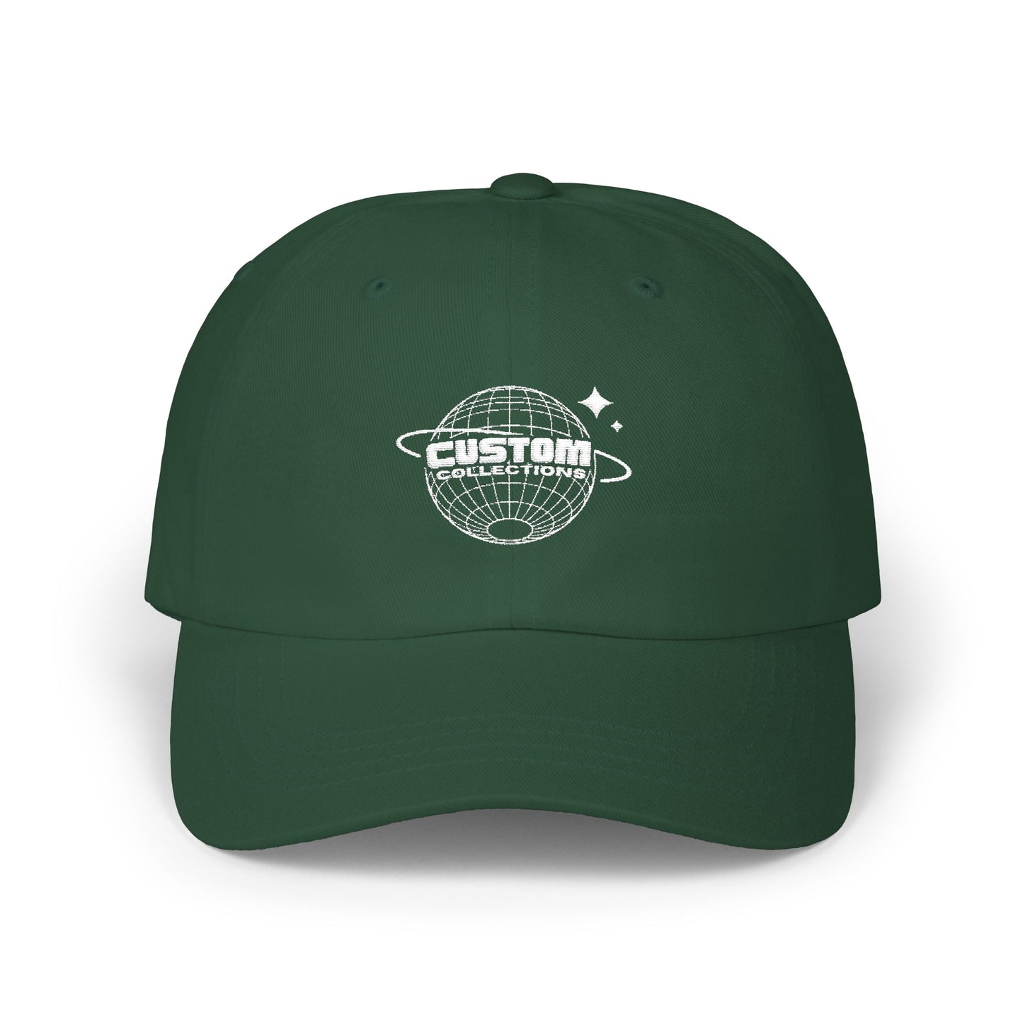 Classic Dad Cap with Custom Planet Design