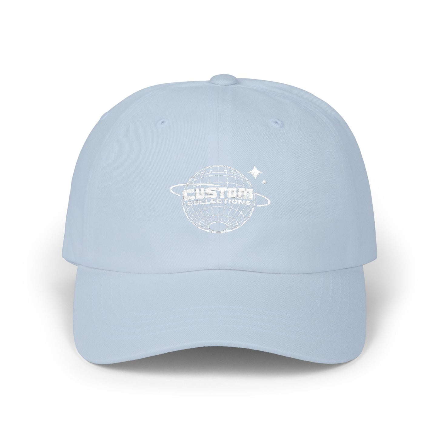 Classic Dad Cap with Custom Planet Design