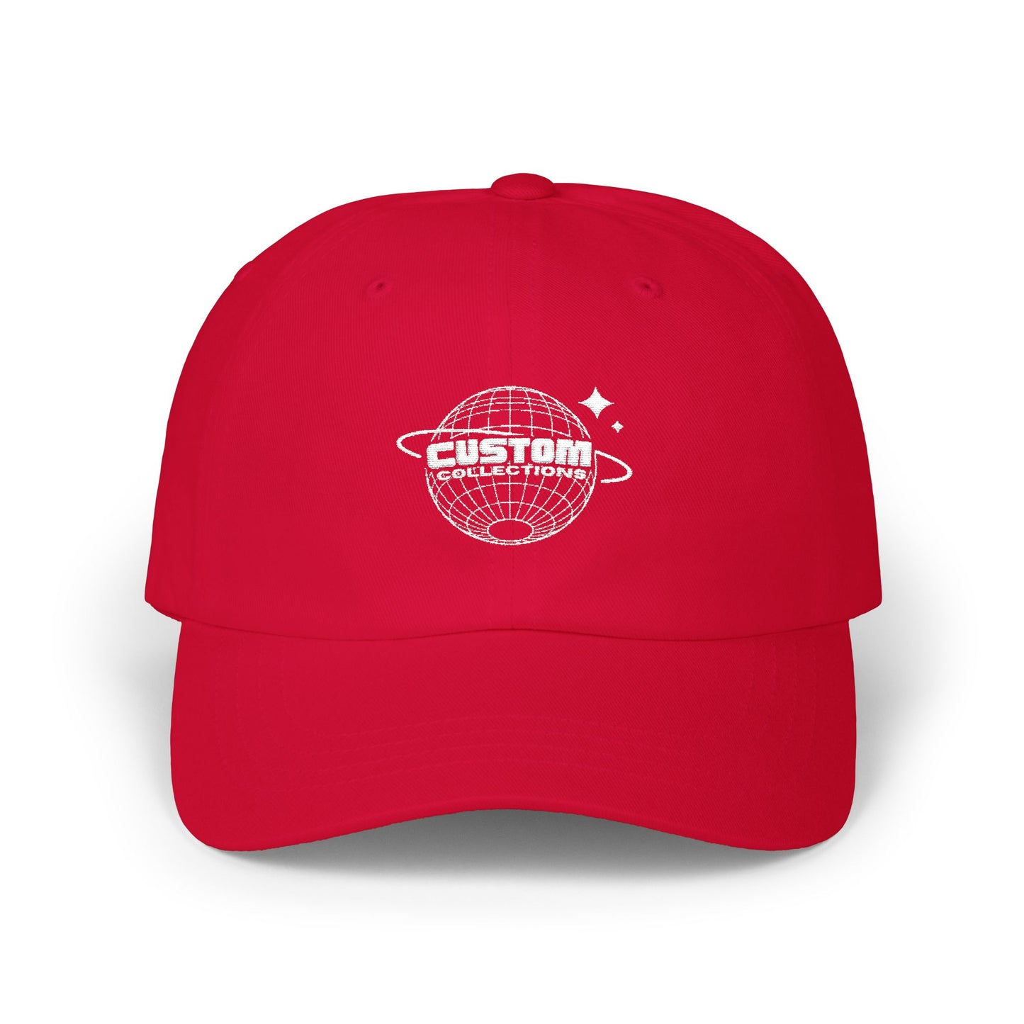 Classic Dad Cap with Custom Planet Design