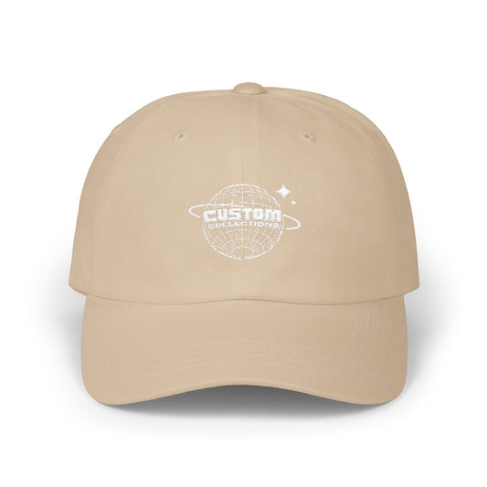 Classic Dad Cap with Custom Planet Design