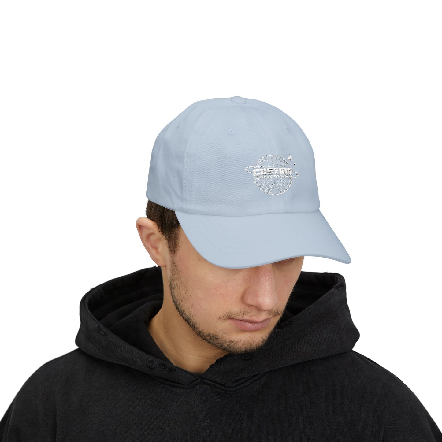 Classic Dad Cap with Custom Planet Design